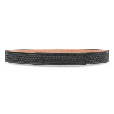 1-1/2"" Basketweave Leather Hook & Loop Tip Belt-1321-28