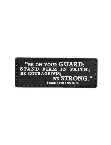 1 Corinthians 16:13 Morale Patch