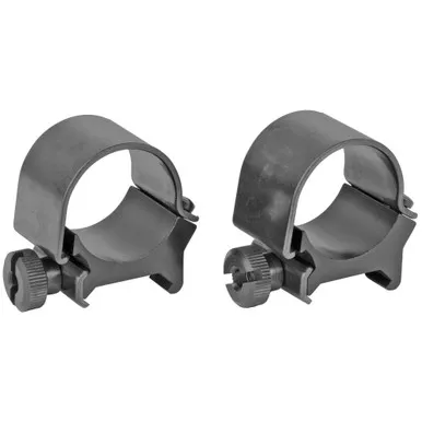 1 Ring Detachable Top Mount Medium Black, Clam-49071-49071-49071