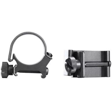 1 Ring Detachable Top Mount Medium Matte, Clam-49041-49041