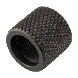 YHM 1/2X28 .730 OD Rifle Thread Protector Black