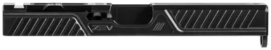 Zev Citadel Rmr, Zev Sld-z17-3g-cit-rmr-dlcStrp 17 Slide Blk